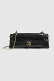 Chain Strap Flap Crossbody Bag