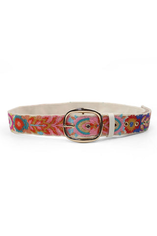 Vintage Floral Accent Belt
