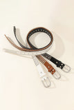 Studded Buckle Belt
