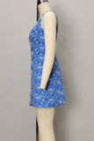 Floral Sleeveless Casual Dress