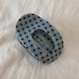 Floral Polka Dot Plaid Bow Butterfly Hair Clip