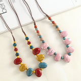 Beaded Cord Necklace