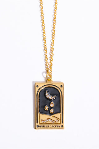 Rectangular Tarot Pendant Necklace