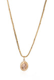Tone Heart Pendant Necklace