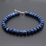 Heart-Pendant Beaded Necklace