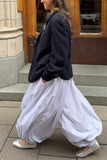 Elastic Waist Balloon Pants