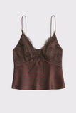 Lace and Polka Dot Camisole