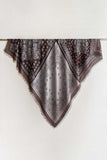 Paisley Print Fringed Scarf