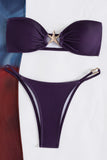 Three-Piece Bikini with Cover-Up