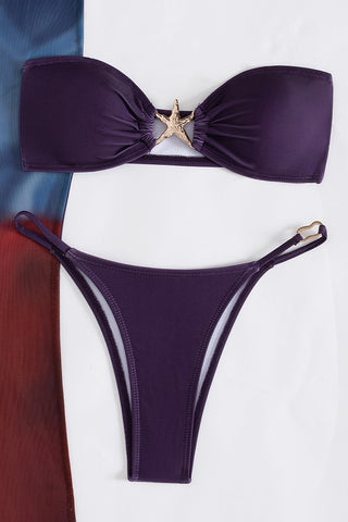 Three-Piece Bikini with Cover-Up