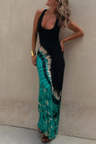 Spirited Tie-Dye Maxi Dress
