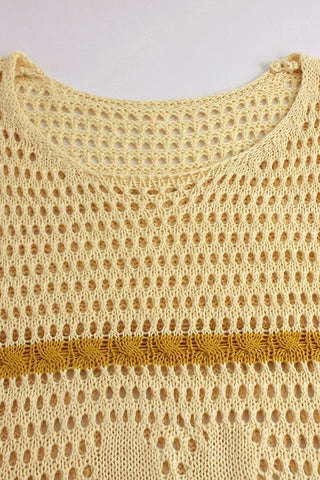 Crochet Sleeveless Casual Dress