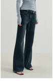 Vintage Low-Waist Flared Jeans