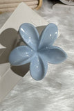 Flower-Shaped Hair Claw Clip