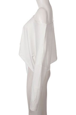 One-Shoulder Asymmetric T-Shirt