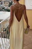 Sleeveless Maxi Dress with Keyhole Detail