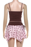 Polka Dot Skirt Set