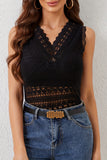 Lace V-Neck Tank Top