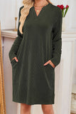 Relaxed Knit Casual Dress