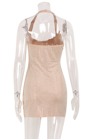 Chic Studded Mini Dress