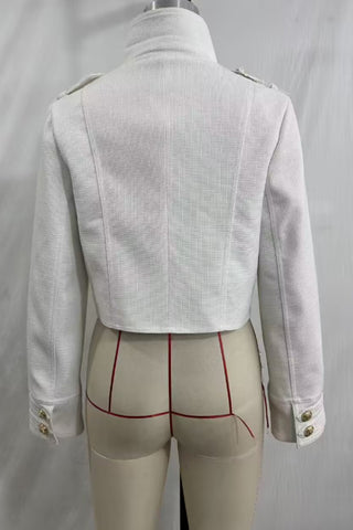 Vintage Style Double-Breasted Jacket