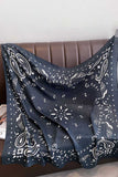 Paisley Print Square Scarf