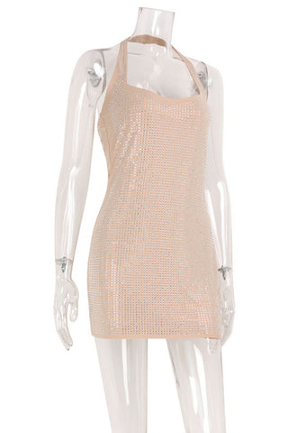 Chic Studded Mini Dress