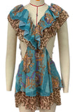 Ruffled Layered Vacation Dress