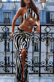 Strappy Bikini Set with Matching Cover-Up