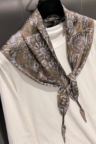 Paisley Print Tie Scarf