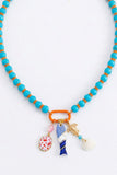 Ocean Theme Beaded Necklace