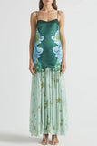 Tie-Back Floral Skirt Set