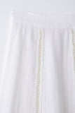 Vintage-Inspired Lace Skirt Set