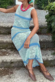 Crochet Sleeveless Casual Dress
