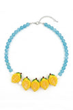 Fruit-Shaped Beaded Necklace