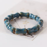 Glazed Beaded Bracelet