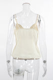 Ruched V-Neck Camisole Top
