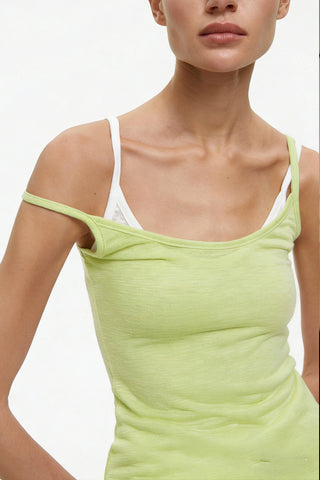 Sheer Fitted Cami Top