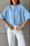 Minimalist Half-Sleeve T-Shirt