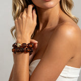 Chunky Beaded Stretch Bracelet