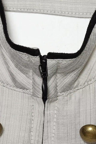 Zipper Front Double-Breasted Tank Top