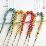 Boho Beaded Cord Necklace