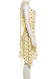 Polka Dot Asymmetrical Vacation Dress