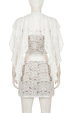 Elegant Lace Skirt Set