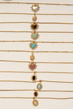 Tone Heart Pendant Necklace