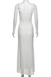 Elegant Lace Vacation Dress