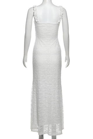 Elegant Lace Vacation Dress