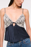 Lace and Polka Dot Camisole