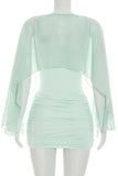Casual Dress with Flowy Sleeves