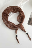 Paisley Print Fringed Scarf